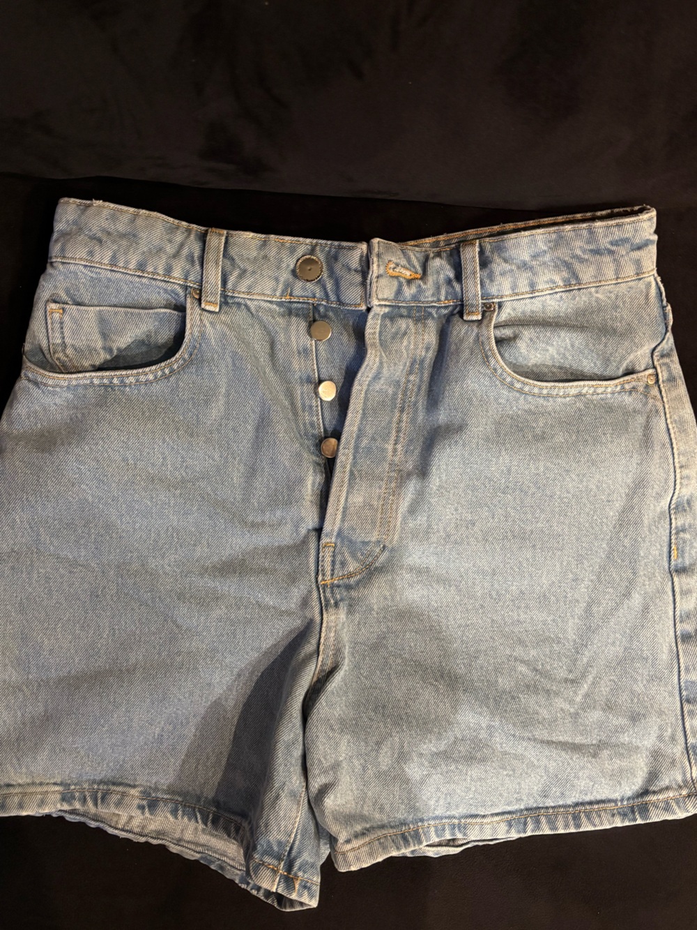 Light Blue Denim Women’s Shorts